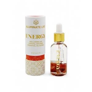 NEW ALUMINATE LIFE essential oil vial in energy